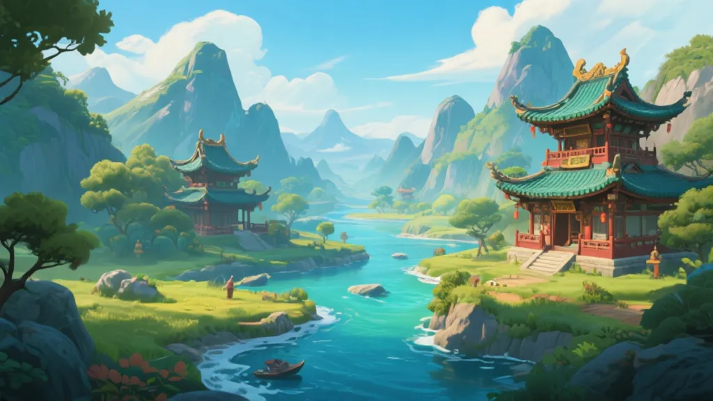 国风韵味：穿越时空的中国风游戏魅力